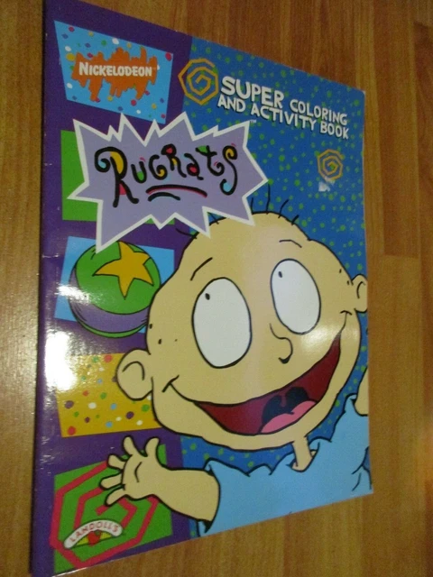 Super Rugrats RUGRATS NICKELODEON SUPER Coloring/Activity Book Landolls New 1997 EUR ...