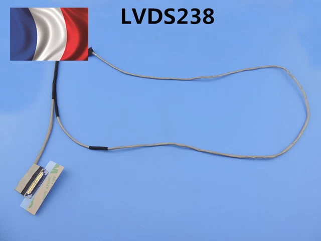 Câble écran (nappe LCD) Neuf Pour Lenovo 110-15ACL Modèle 80TJ - Ref. DC02C009900 REV:0B