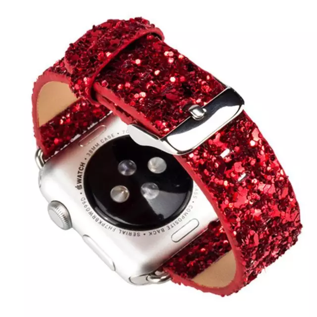 Glitter Christmas Gift Watch Strap for Apple Watch Band iWatch Series 8 7 6 5 4 3