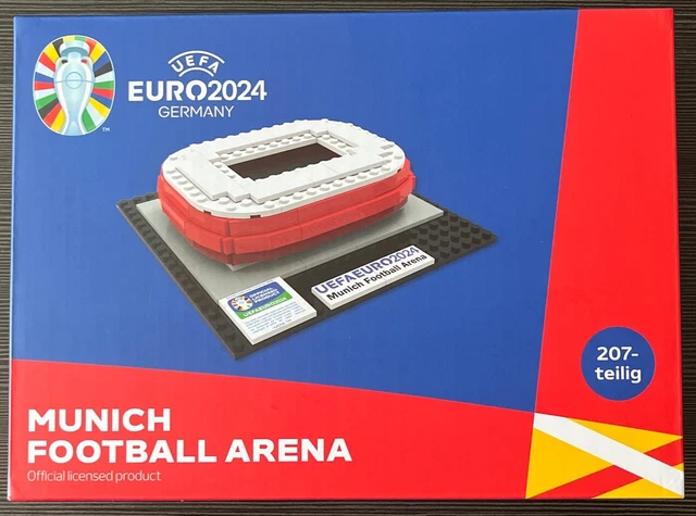 Modello Stadio Bayern Monaco Allianz BRXLZ - Kit Costruzione 1426 Pezzi Con Licenza Ufficiale - Foto 12