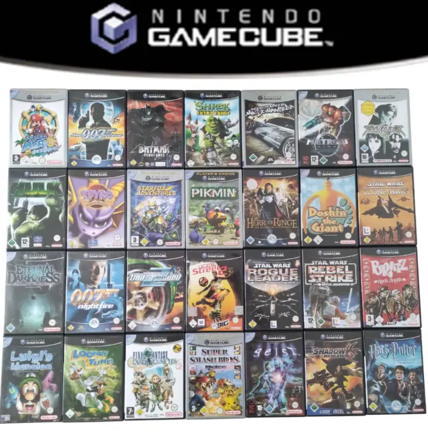 Nintendo Gamecube NGC verschiedene Spiele - Auswahl z.B Mario, Zelda, NFS, Spyro