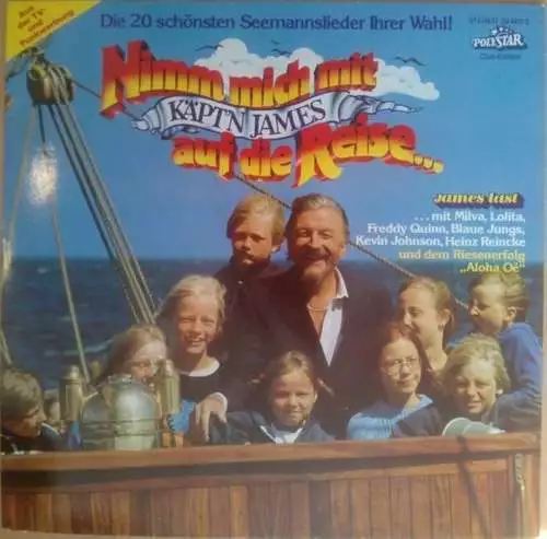 James Last - Nimm Mich Mit Käpt'n James LP Album Club Vinyl Scha