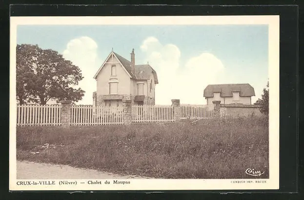 CPA Crux-la-Ville, Chalet du Maupas