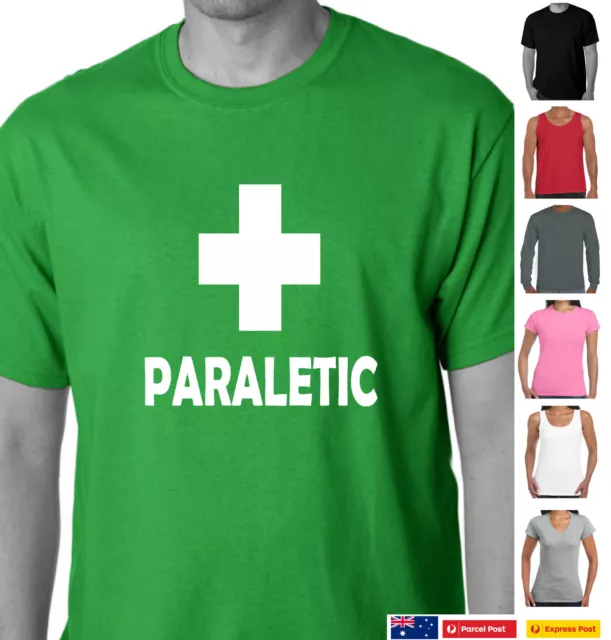 Paraletic  Mens T Shirt Funny T-Shirt Novelty Gift tshirt Bucks Night Hens Party