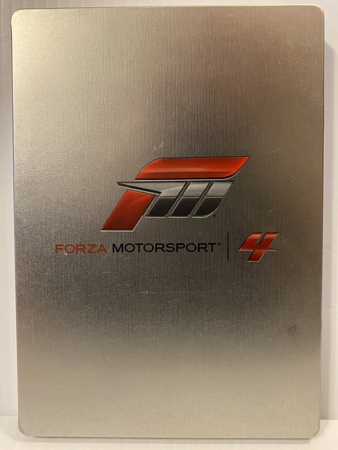 Forza Motorsport 4 (Microsoft Xbox 360, 2011) Complete With Steelbook - Tested