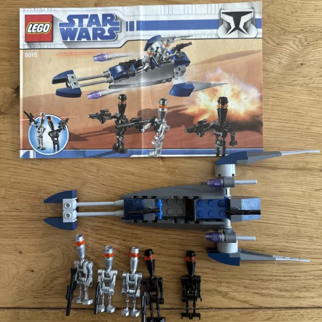 Star Wars Lego 8015 assassin droids battle pack, Complete, No Box