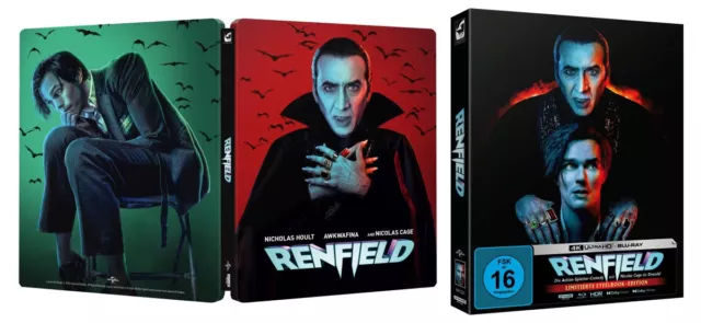 Renfield (4K UHD + Blu-ray Steelbook) Brand New & Sealed