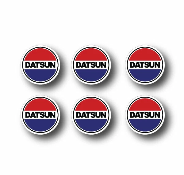 Datsun Sticker QTY 6 x 20mm Old School Datsun Logo Vinyl Car Sticker $5.95 - PicClick AU