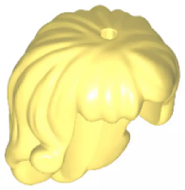 LEGO Disney 1 Light Yellow Minifigures Hair Long with Curls 18842 6097048 6211877