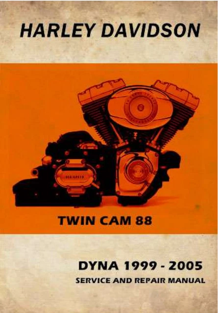 Harley Davidson Harley Dyna TC88 1999-2005 - Repair Service Manual 595pag -ENG