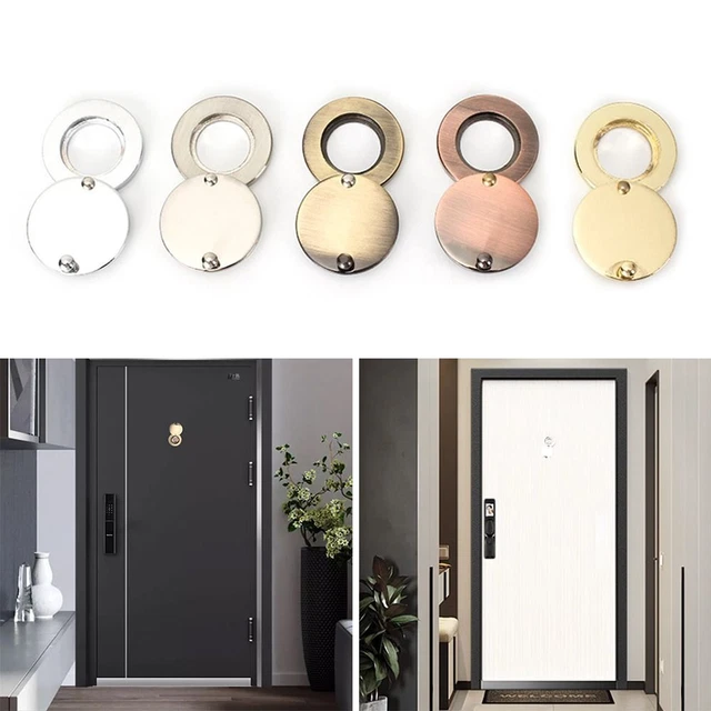 Guardatori porta fissa coperchi metallo privacy spioncino coperchio porta di sicurezza