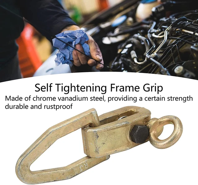 3 Ton 2 Way Self-Tightening Mini Pull Clamp Body Repair Dent Puller Frame Back