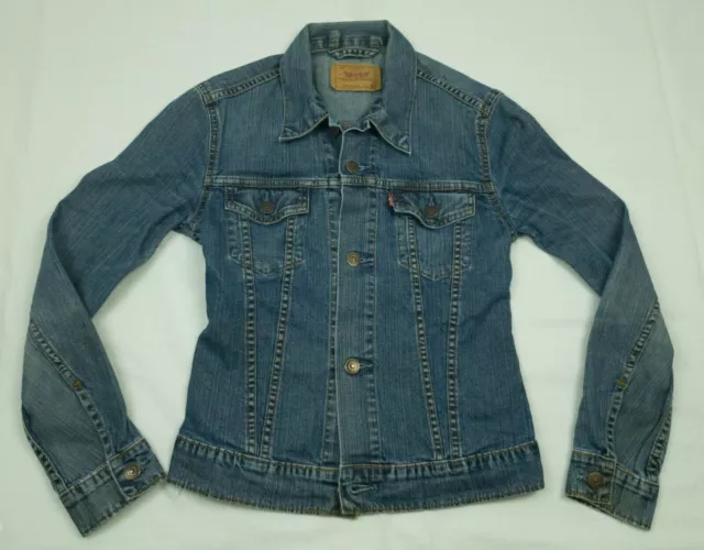 - Giacca Da Donna Levi Strauss Denim Cotone Taglia Xs-S (Etichetta S) Gc #..