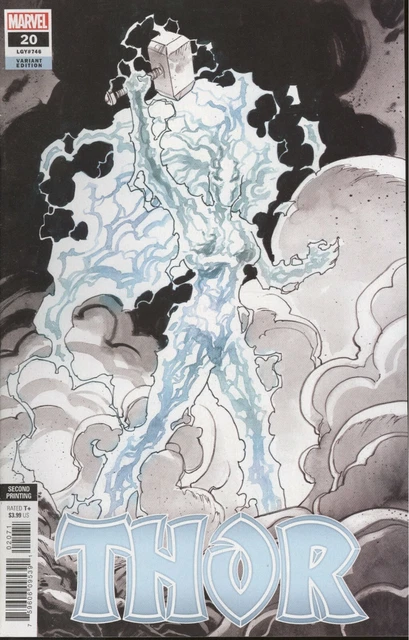 Thor #20 2Nd Printing 1:25  Klein Variant Nm Marvel Hohc 2022