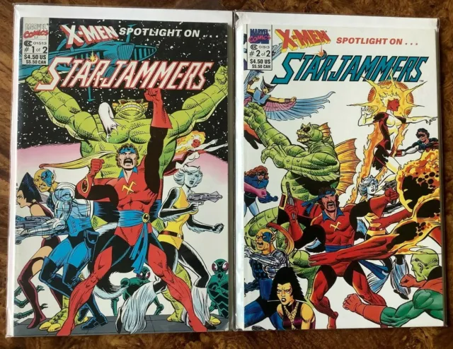 X-Men Spotlight on Starjammers 1 2 Full Series 1990 Dave Cockrum Terry Kavanagh