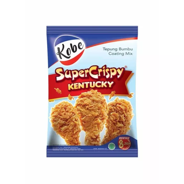 KOBE SUPERCRISPY CHICKEN Kentucky Fry Batter Seasoning Flour Instant ...