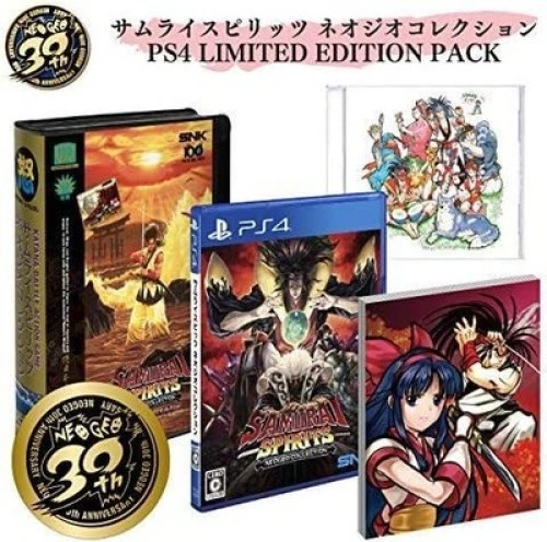 PS4 SAMURAI SHODOWN NeoGeo Collection Limited Edition Pack Nuevo