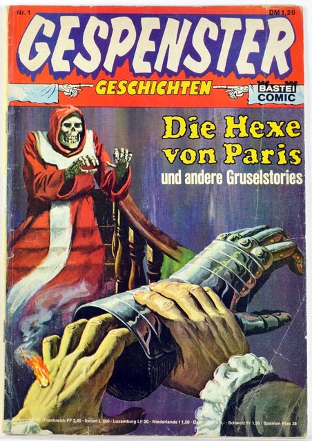 Gespenster-Geschichten Heft 1, Z:3 Bastei Verlag 1974