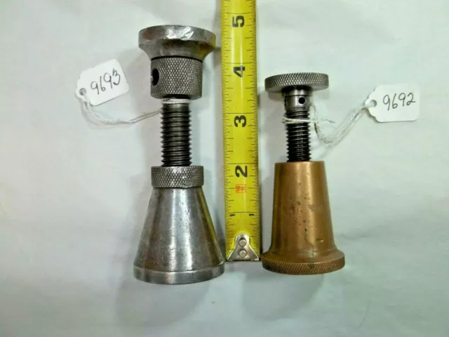 Jacks (2), Machinist Set Up Jacks, 2-5/8" to 3-5/8" & 3-7/32" to 4-1/2 Capacity Jacks (2), Machinist Set Up Jacks, 2-5/8" to 3-5/8" & 3-7/32" to 4-1/2 Capacity