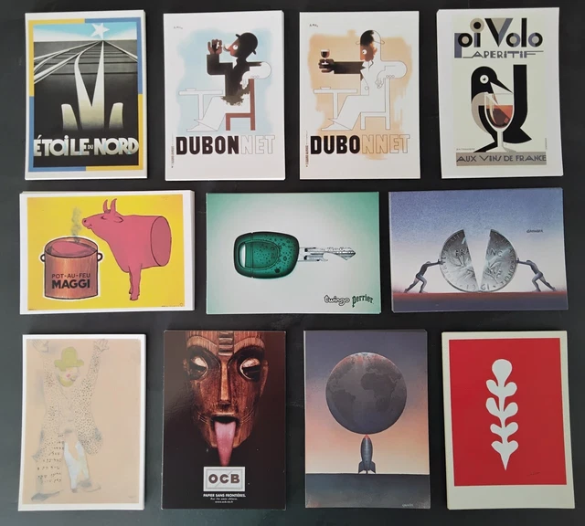 Lot De 49 Autocollants Vintage - Pub, Sport, Radio, Média