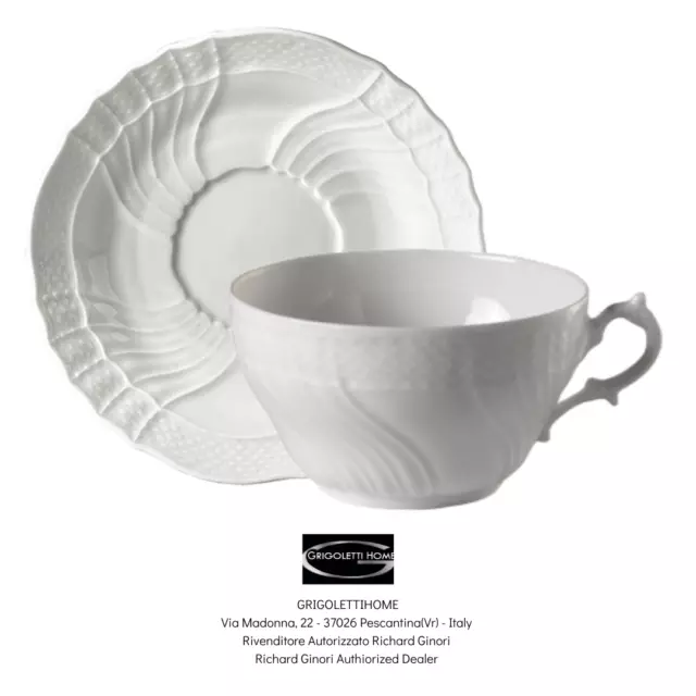 Richard Ginori -Vecchio Ginori - Tazza Colazione 440 ml con piatto - RIVENDITORE