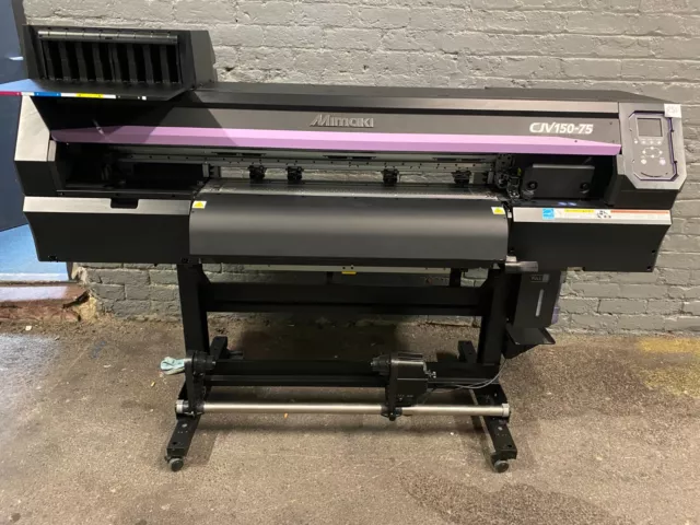 Mimaki CJV 150-75 Eco Solvent Print Cut Printer R51 Roland