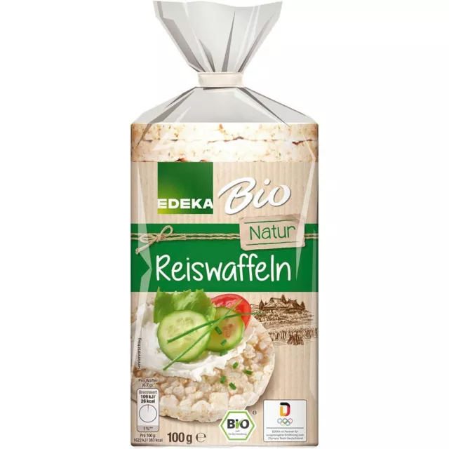 Edeka Bio Natur Bio-Reiswaffeln 100,0 g