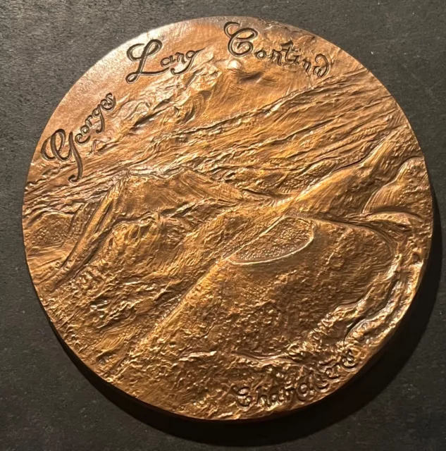 Médaille bronze Chamalières - Giscard d'ESTAING 1979 " Georges Lang CONTINA