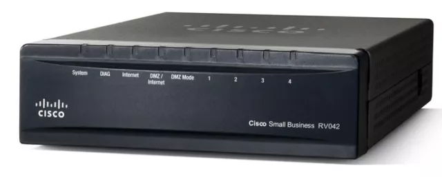 Cisco RV042 Dual WAN VPN Router  with Built-in 4-Port 10/100 Mbps Fast Ethernet