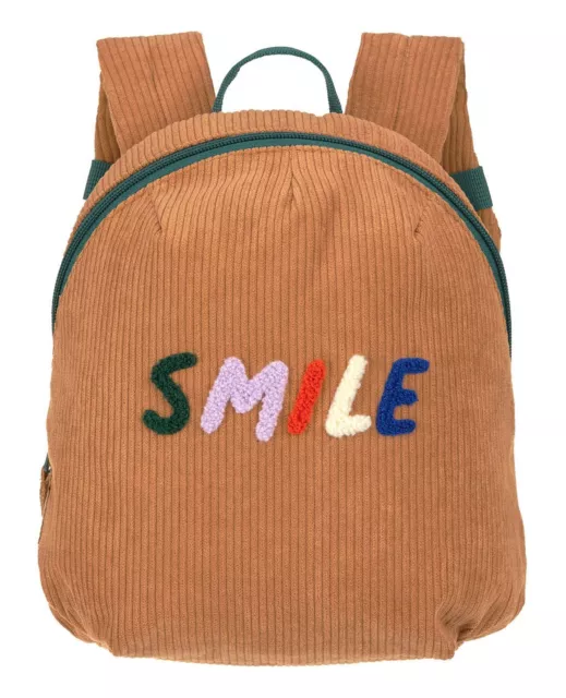 Lässig Little Gang Tiny Cord Backpack Smile Caramel