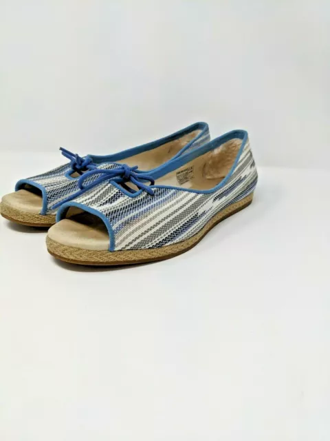 UGG MARLEIGH SERAPE Espadrille Open Toe Canvas Sandals Women Flat Sz 9.5 US 19.90 PicClick