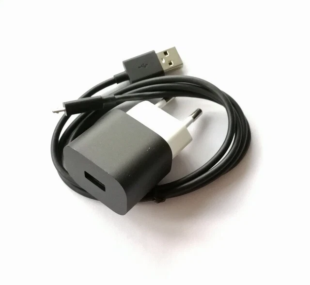 EU 5W PowerFast AC Adapter Charger + Micro USB data cable For Amazon Kindle Fire 3