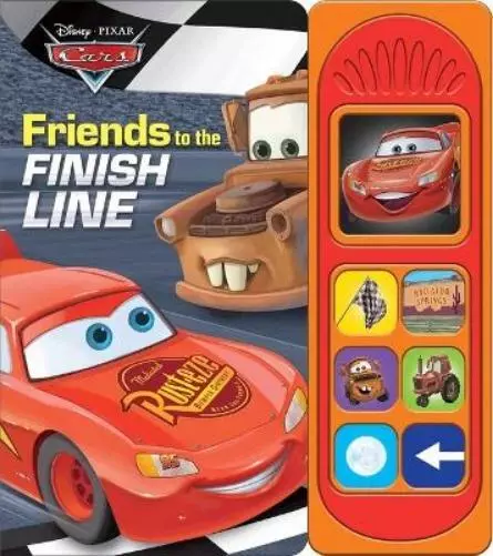 P I Kids Disney Pixar Cars Little Sound Book  Friends To Finish Line (Relié)