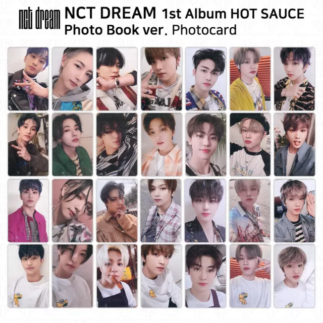 NCT DREAM 1st Album Hot Sauce Official Photocard Photo Book Ver. KPOP K-POP