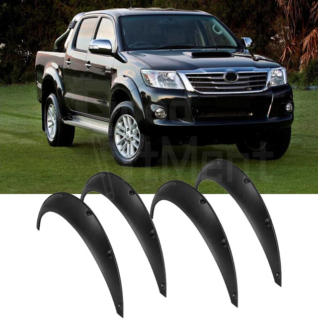 OW Fender Flares Wide Arch Kit TOYOTA Hilux 2015-2020 ABE TUV Black ABS main image 0
