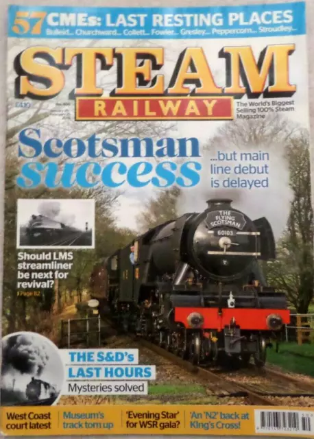 Steam Railway Train Magazine Jan Feb 2016 News Narrow Gauge S&D Last Hours  WSR