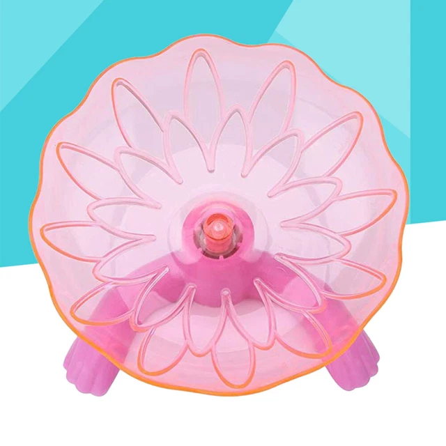 1PC Hamster Toy Portable Plastic Silence Exercise Wheel for Hamster Pet 2