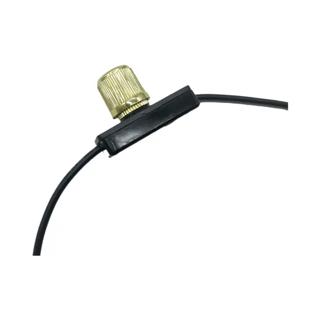 US 500W Zing Ear ZE-256 Rotary Dimmer Light Lamp Switch Brass 1-2-3 Gear