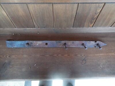 Edwardian gate Bracket Hinge Cast Iron Handmade 68cm long with original bolts
