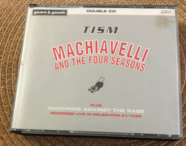 ポップス+ロック(洋楽) CD TISM Machiavelli And The Four Seasons G002 Genre B.Goode Australia /00110 ポップス+ロック(洋楽) CD TISM Machiavelli And The Four