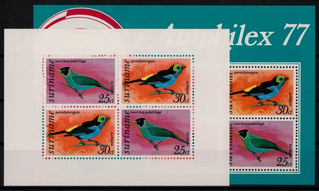 Surinam; Vögel 1977 **  (15,-)