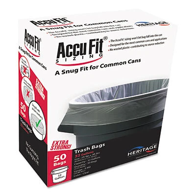 AccuFit LINER,55GAL,.90MIL,CLR H8053TC RC1  AccuFit H8053TC RC1 098241000002