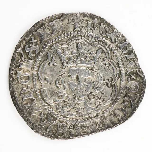 Henry VI Silver Halfgroat, Annulet Issue Calais Mint, 1422-30