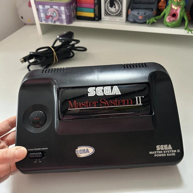 Console Sega Master System II / HS - Version PAL (1990) - Pour Pièces Ou Réparation - Ne Fonctionne Pas/HS