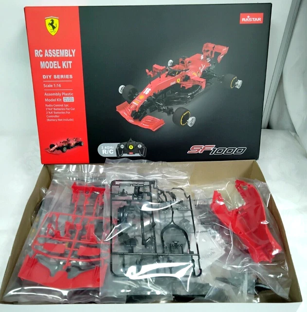 RASTAR FERRARI SF1000 RC Assembly Model Kit 116 F1 Formula One Car
