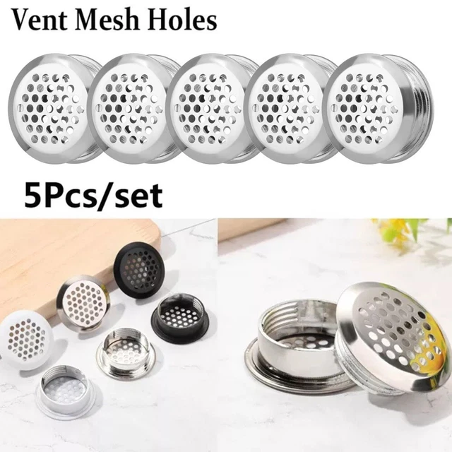 5 Double Sided Wardrobe Shoe Cabinet Cover Ventilator Grille Air Vent Mesh Holes