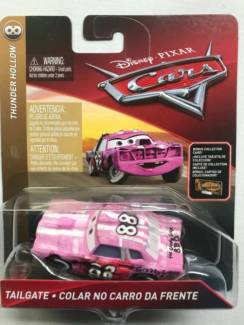 Disney Pixar Cars - TAILGATE - THUNDER HOLLOW w' COLLECTOR CARD - NIB VERY RARE
