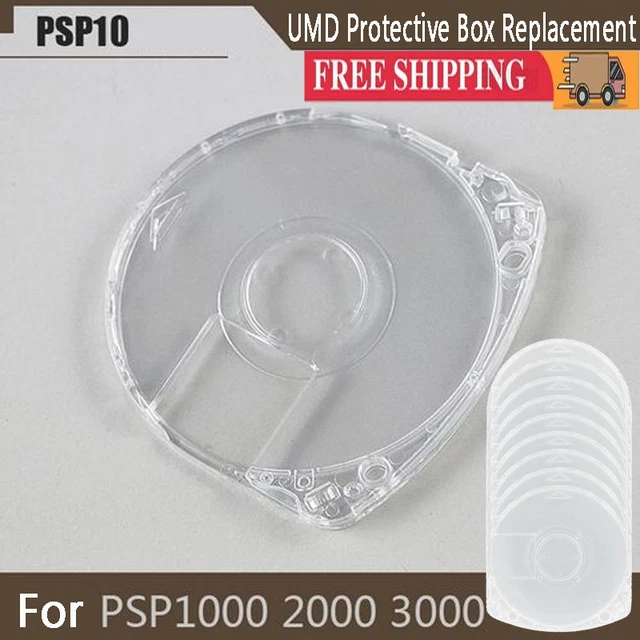 10PCS/Set Replacement UMD Game Disc Storage Case Shell Box for PSP1000/2000/3000