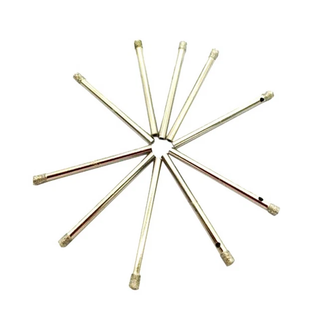 4mm Diamond Drill Bit Set 10 PCS Glass Hole Saw for Tiles Glass Ceramic
