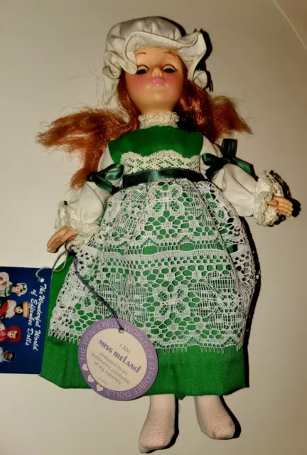 Miss Ireland Effanbee Doll, Vintage, 11 Inch, International Collection